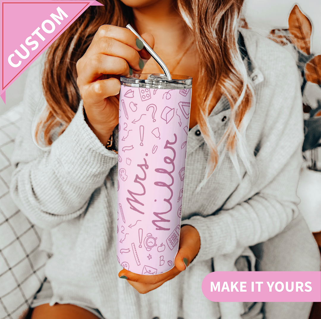 Personalized Teacher Tumbler