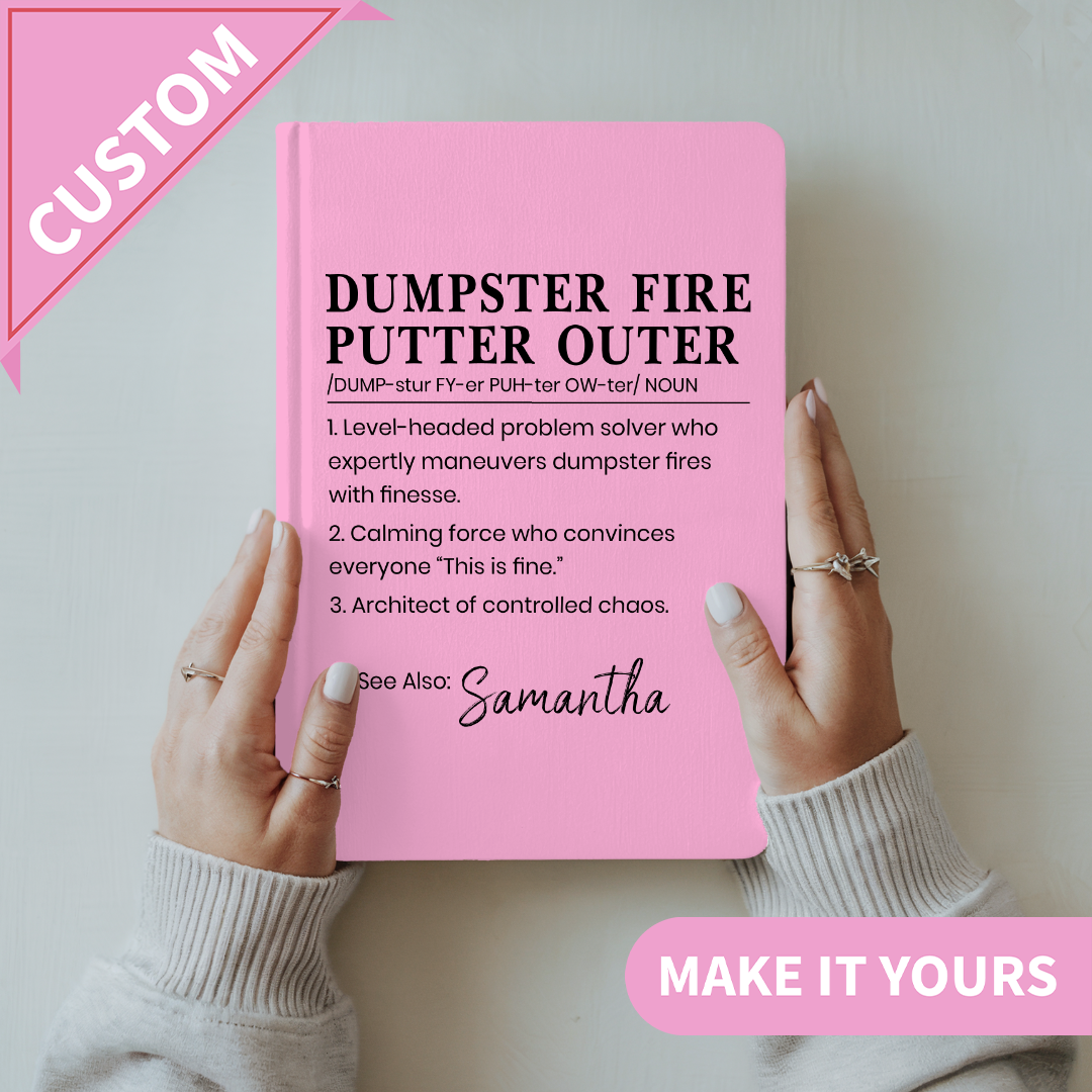 Personalized Dumpster Journal