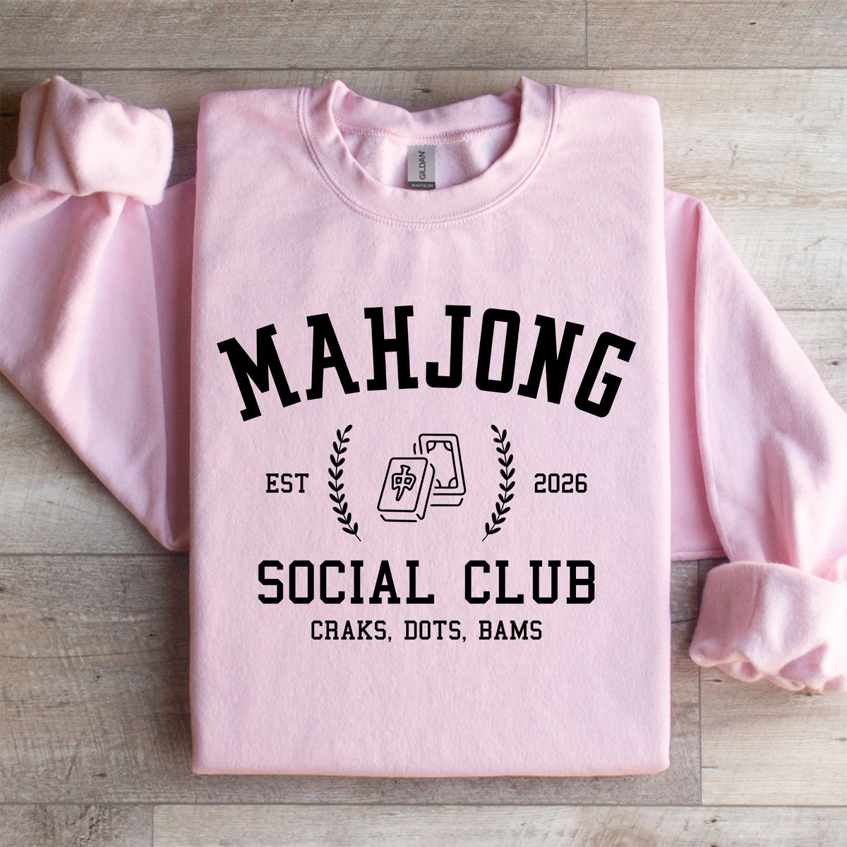 Mahjong Social Club-Sweatshirt