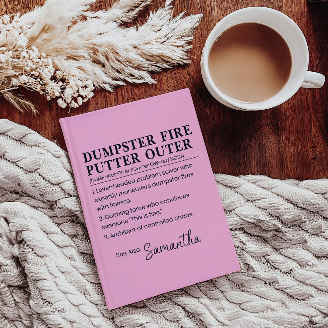 Personalized Dumpster Journal