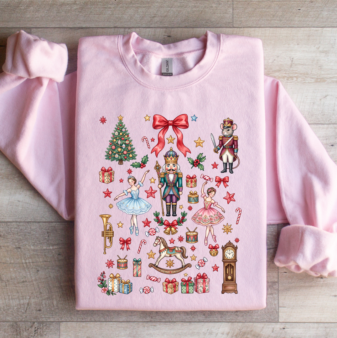 Vintage Christmas Nutcracker Sweatshirt