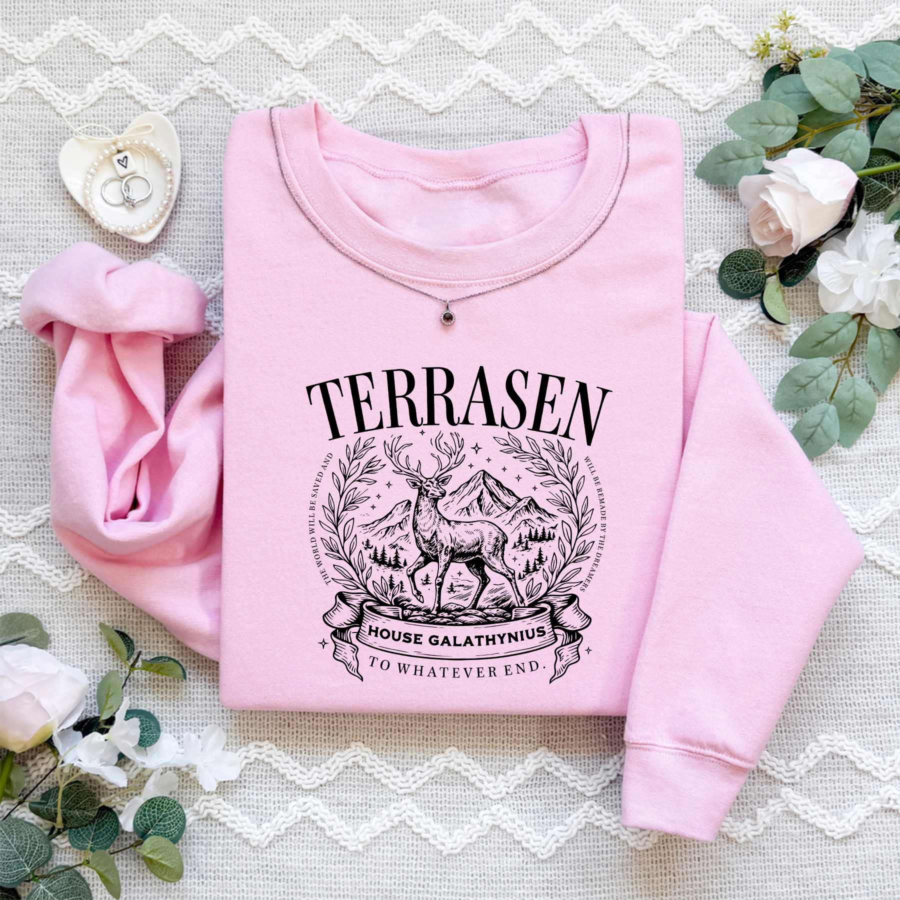 Terrasen House Glathynius To Whatever End Sweatshirt