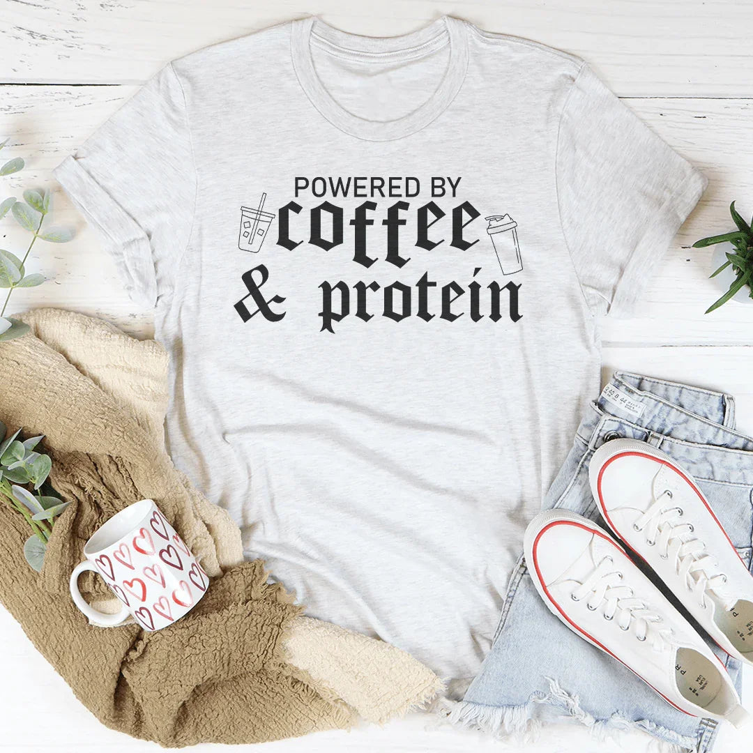 Powered By Coffee Tee Ash / S Peachy Sunday T-Shirt