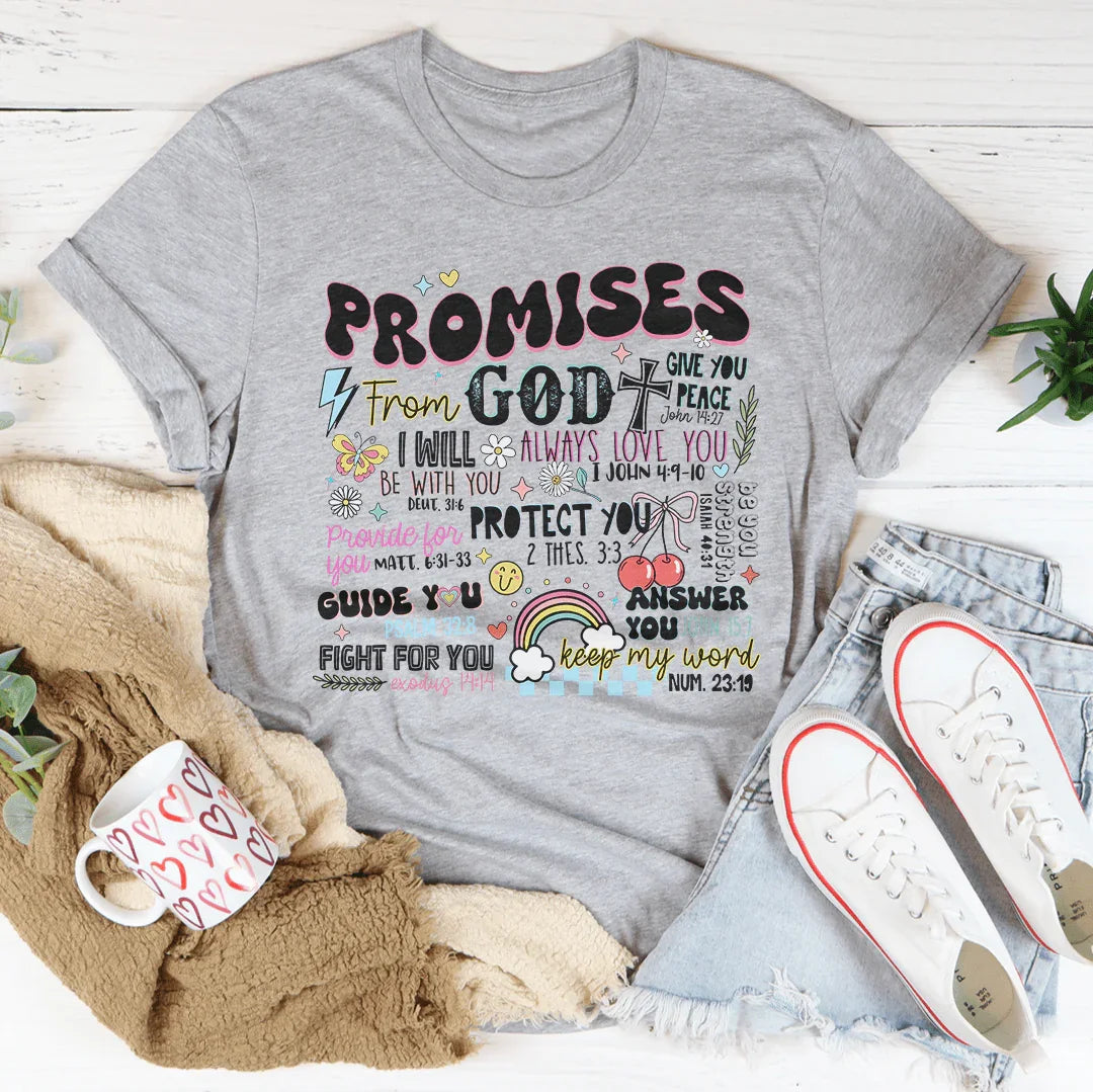 Promises From God Tee Athletic Heather / S Peachy Sunday T-Shirt