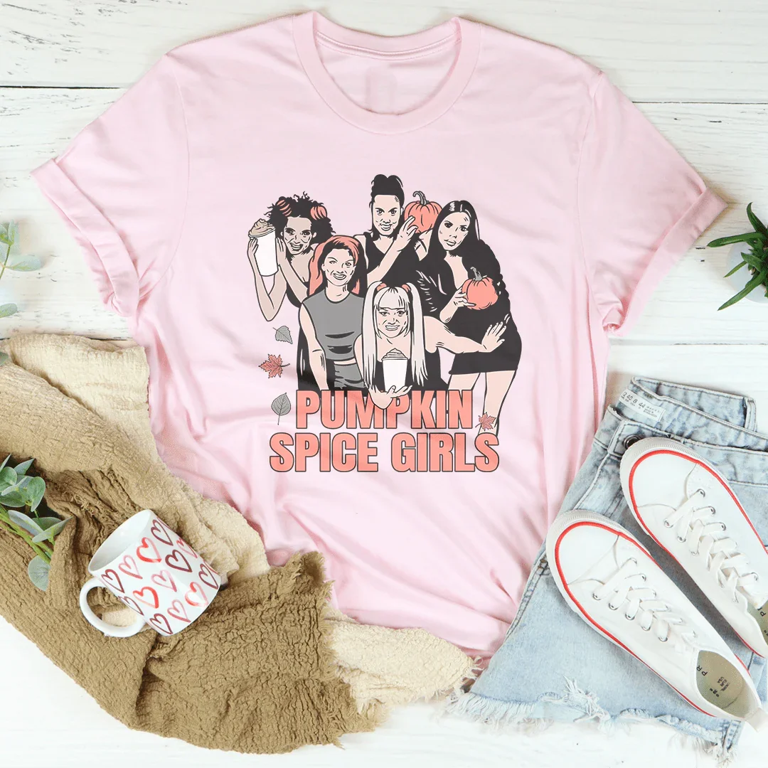 Pumpkin Spice Girls Tee Peachy Sunday T-Shirt