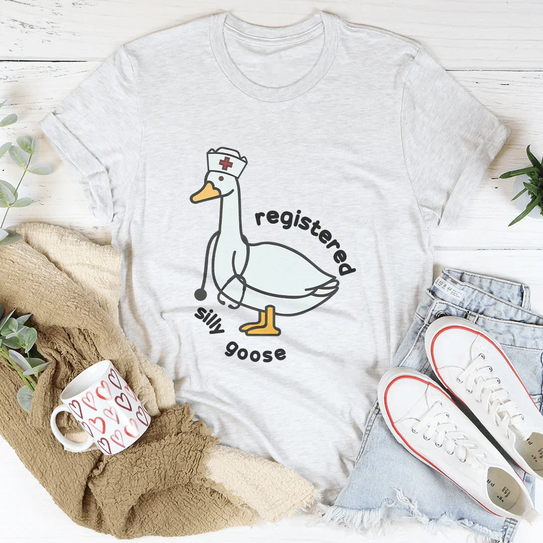 Registered Silly Goose Tee Ash / S Peachy Sunday T-Shirt