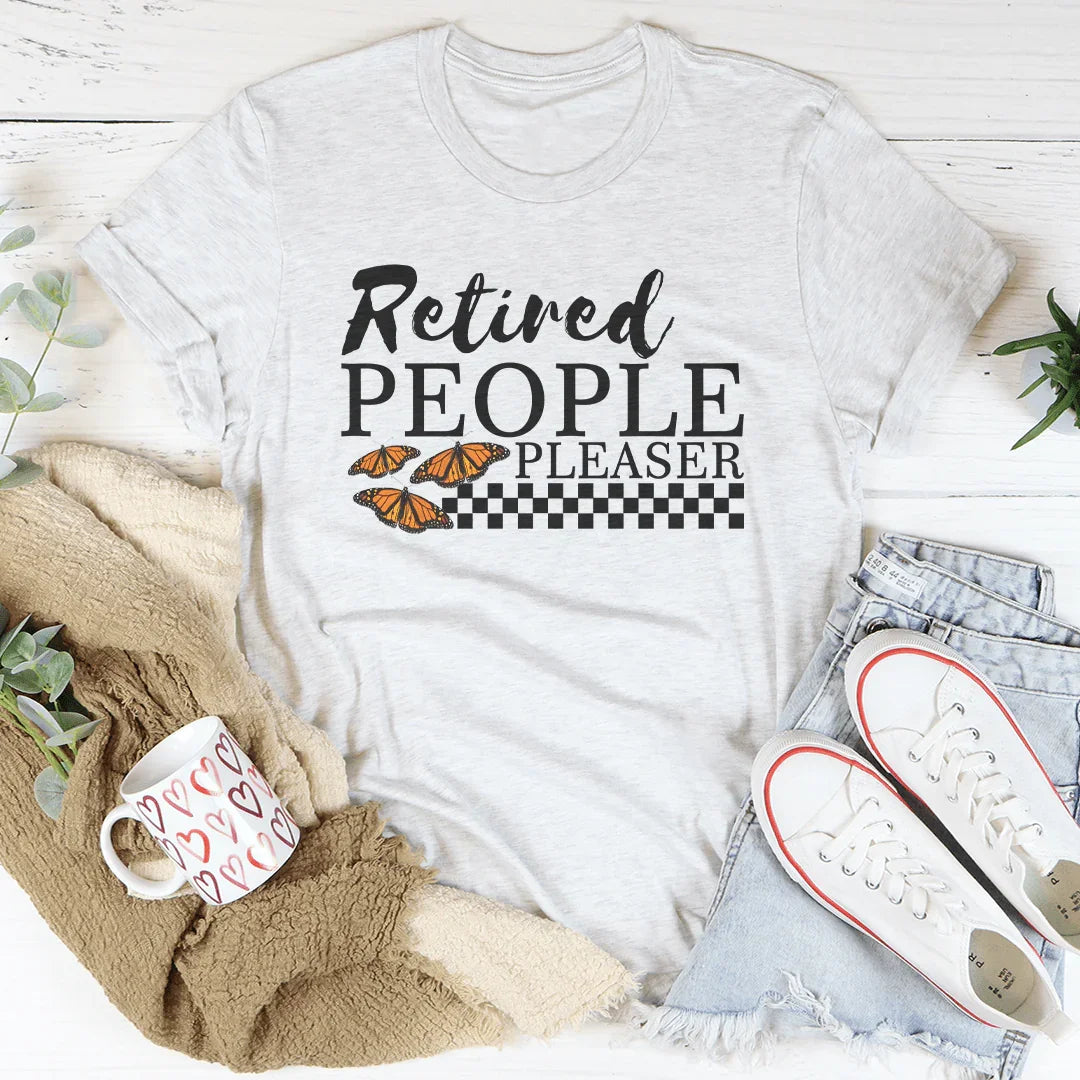 Retired People Pleaser Tee Ash / S Peachy Sunday T-Shirt
