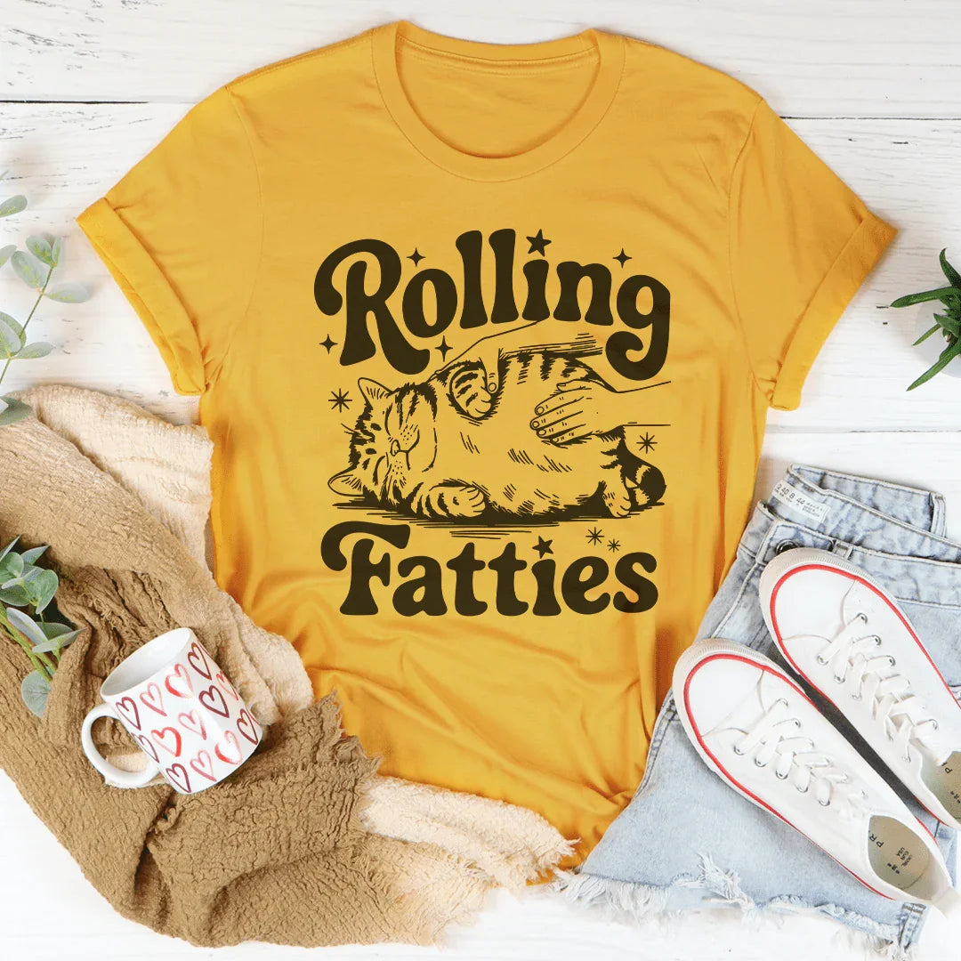 Rolling Fatties Tee Mustard / S Peachy Sunday T-Shirt