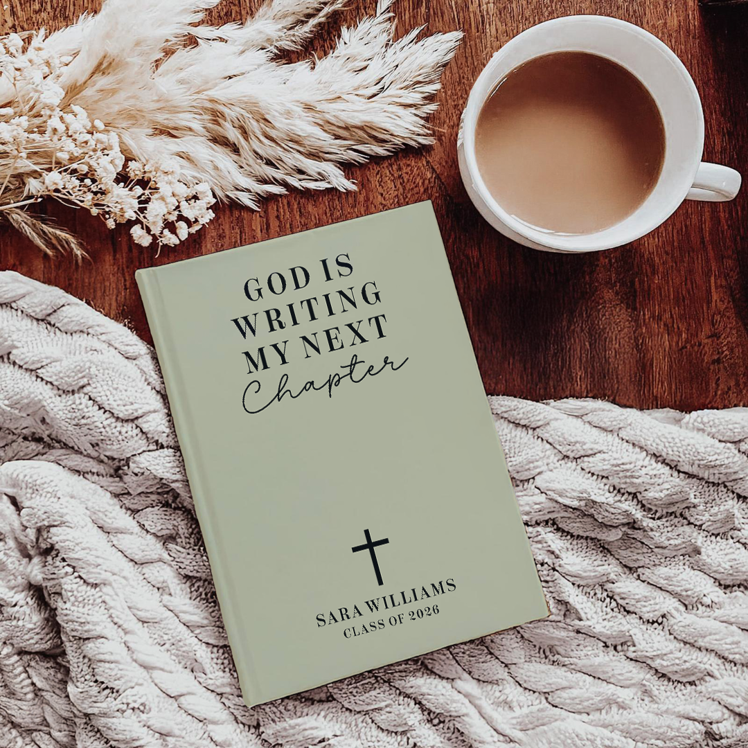 Personalized God Is Writing My Next Chapter Journal