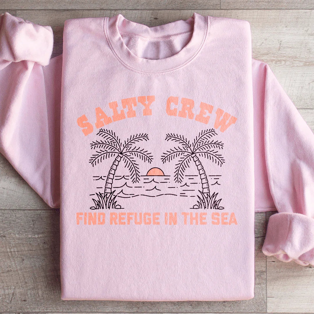 Salty Crew Sweatshirt Light Pink / S Peachy Sunday T-Shirt