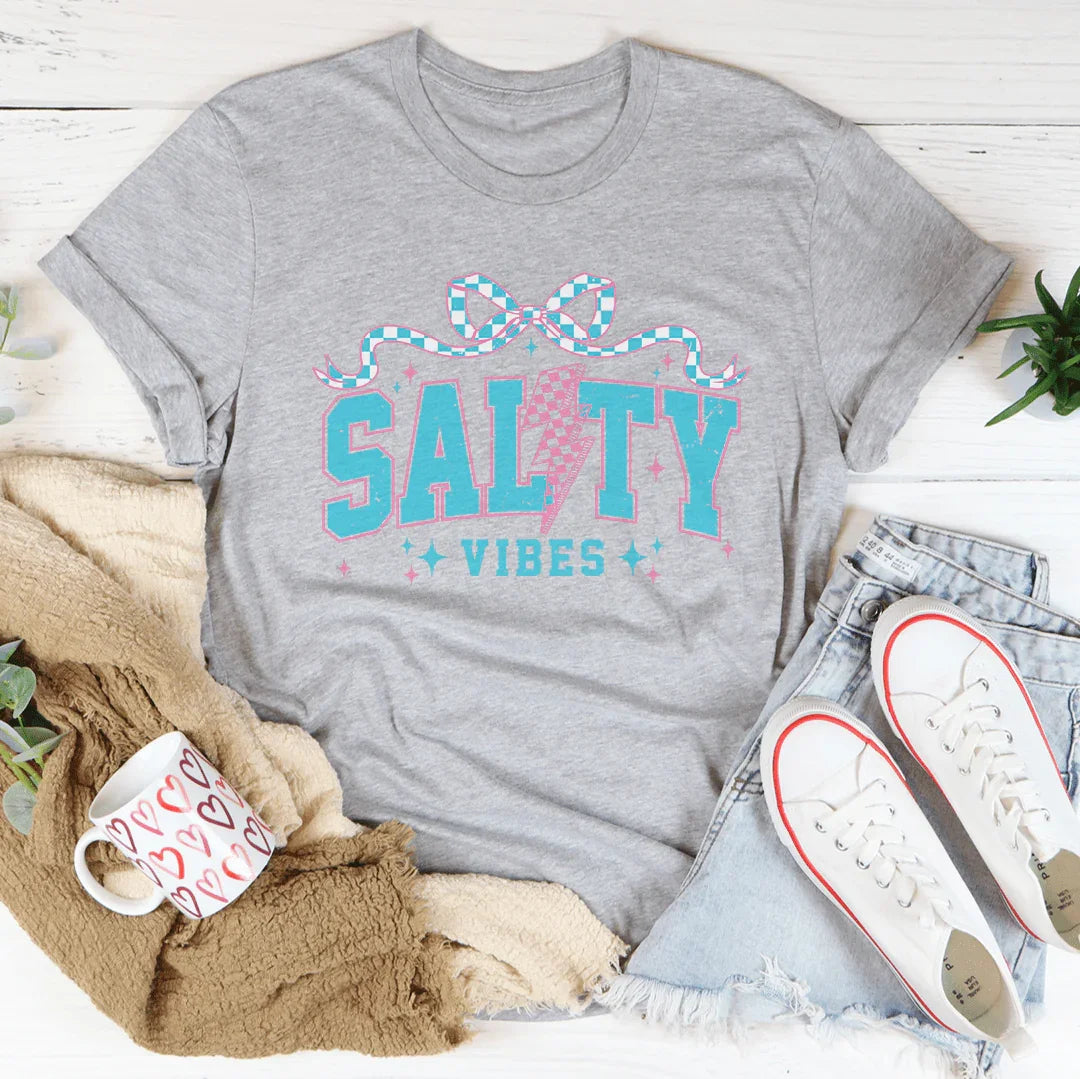 Salty Vibes Tee Athletic Heather / S Peachy Sunday T-Shirt