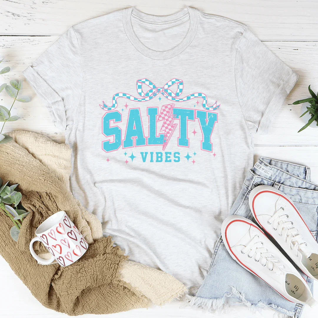 Salty Vibes Tee White / S Peachy Sunday T-Shirt