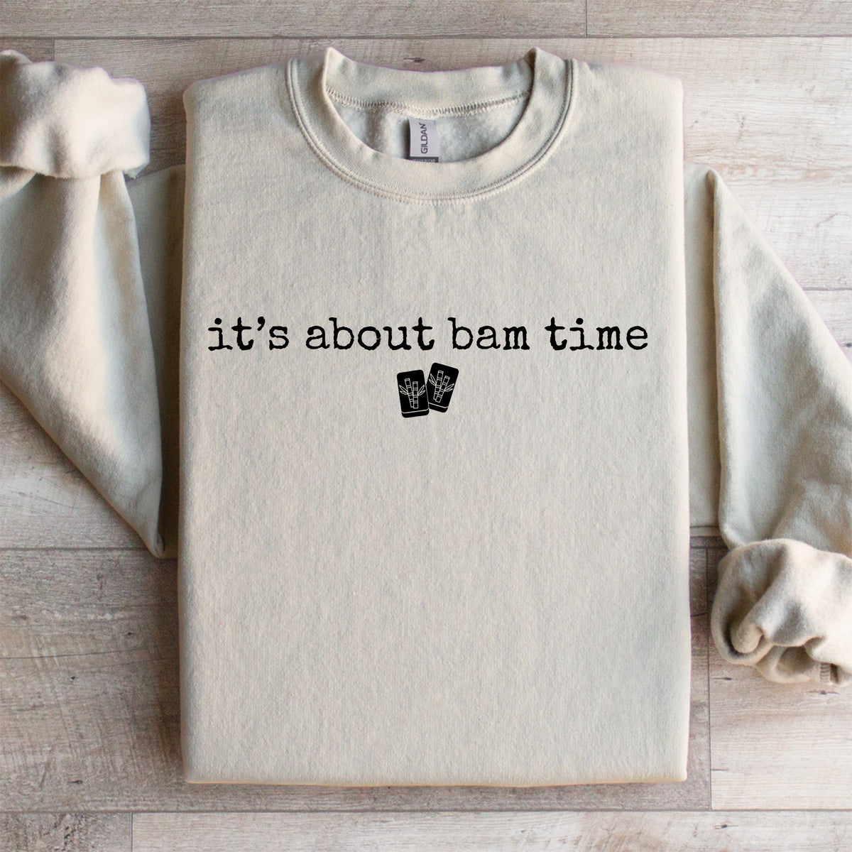Sweat-shirt « C’est enfin l’heure de Bam »