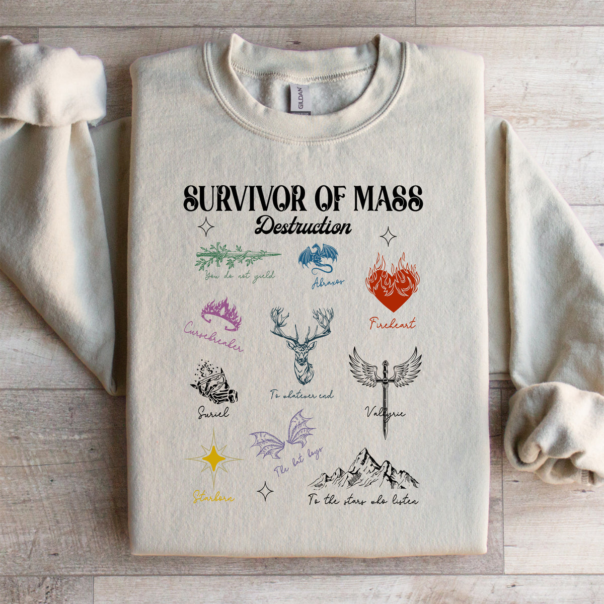 Sweatshirt « Survivor de la destruction massive »
