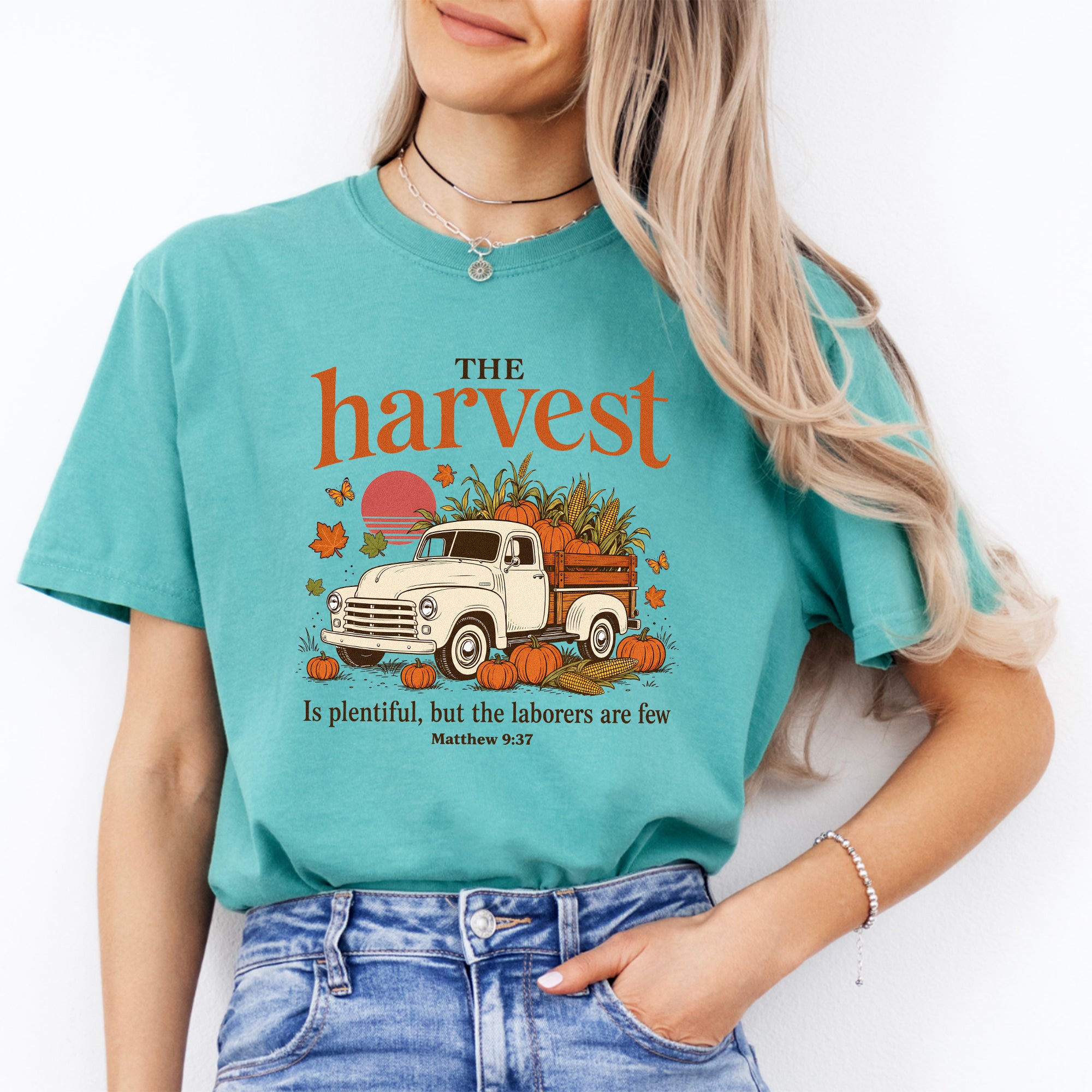 Camiseta «La cosecha es abundante»