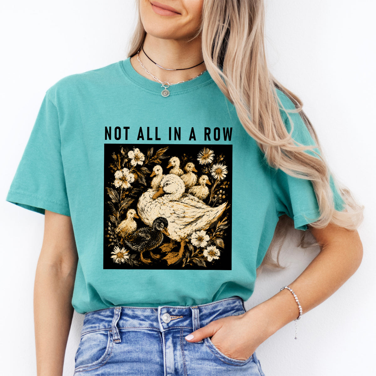 T-Shirt „Ducks Not In A Row“