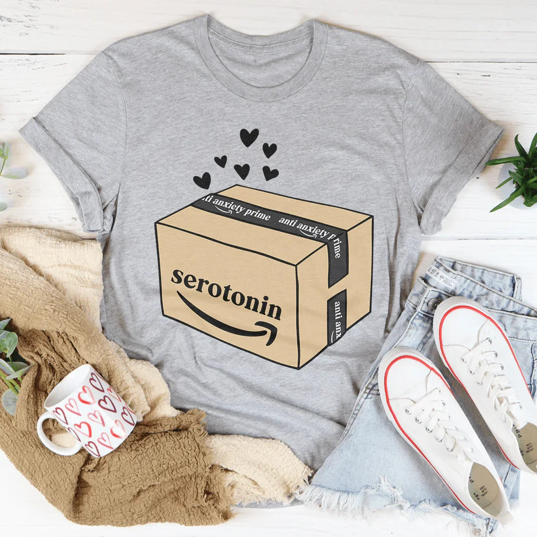 Serotonin Tee Athletic Heather / S Peachy Sunday T-Shirt
