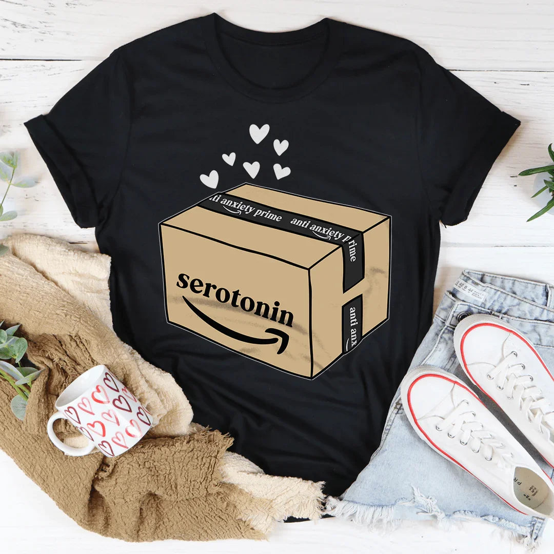Serotonin Tee Black Heather / S Peachy Sunday T-Shirt