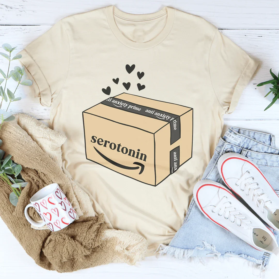 Serotonin Tee Soft Cream / S Peachy Sunday T-Shirt