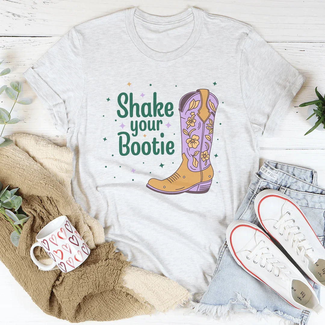 Shake Your Bootie Tee White / S Peachy Sunday T-Shirt