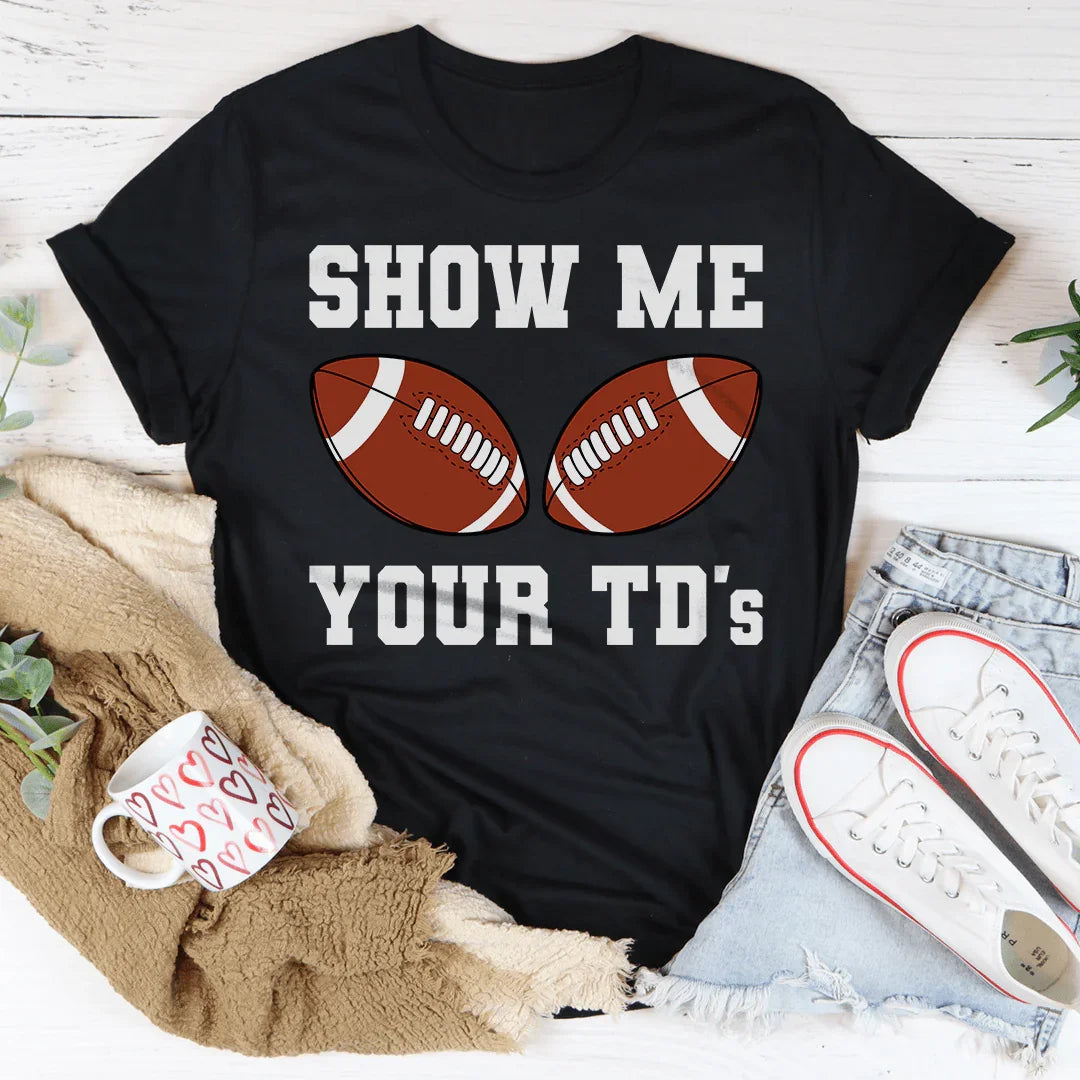 Show Me Your TD's Tee Black Heather / S Peachy Sunday T-Shirt