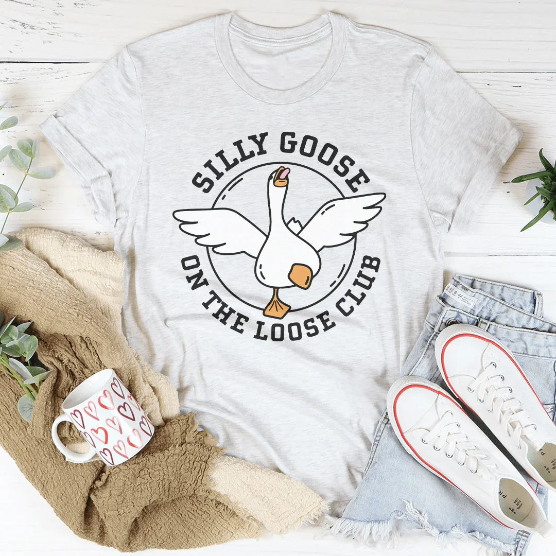 Silly Goose On The Loose Club Tee Ash / M Peachy Sunday T-Shirt