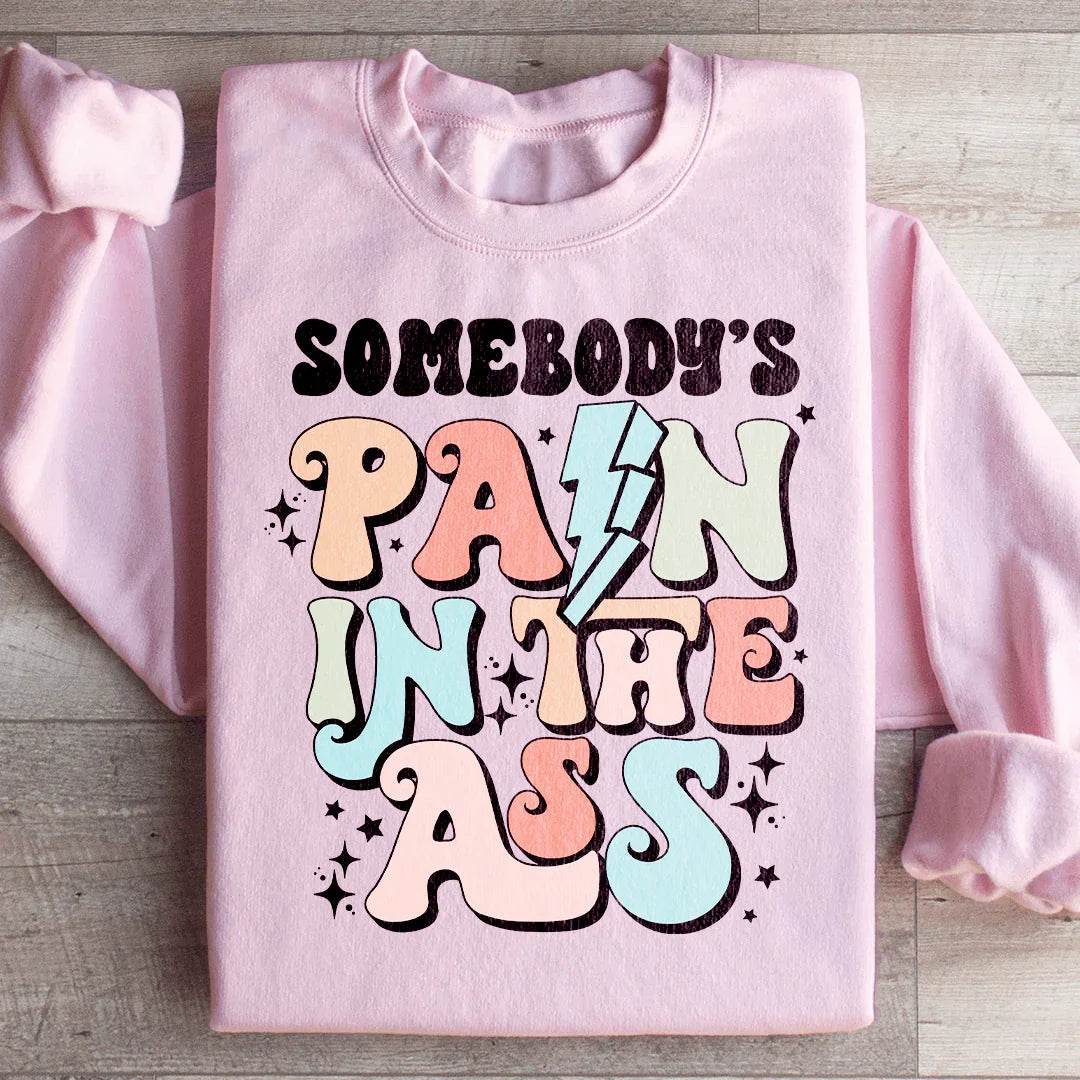 Somebody's Pain Sweatshirt Light Pink / S Peachy Sunday T-Shirt