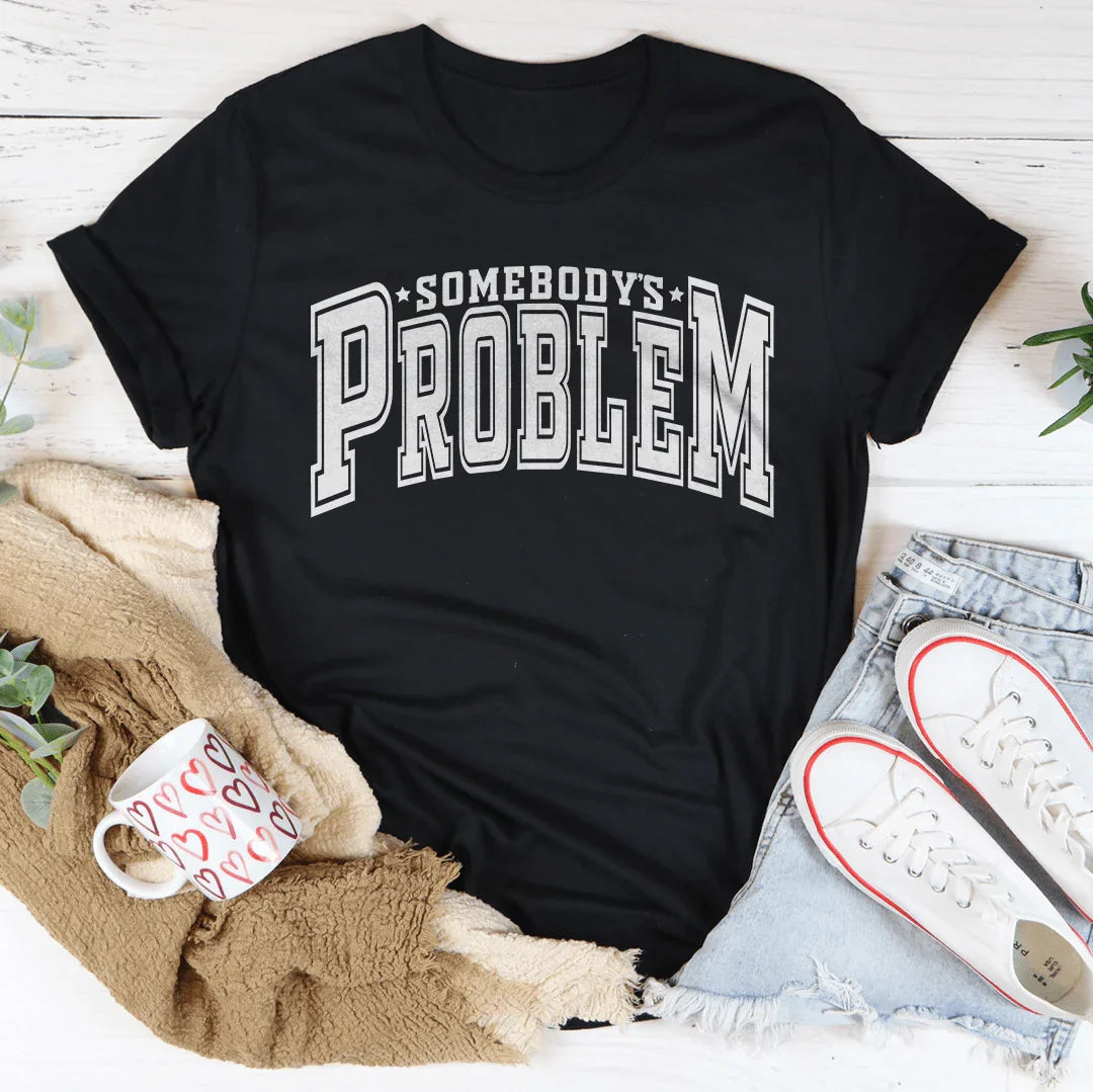Somebody's Problem Tee Black Heather / S Peachy Sunday T-Shirt