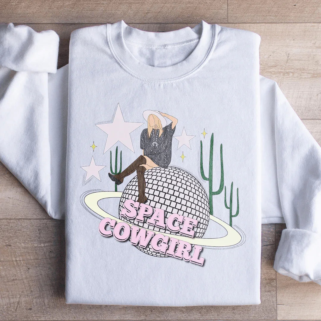 Space Cowgirl Sweatshirt White / S Peachy Sunday T-Shirt
