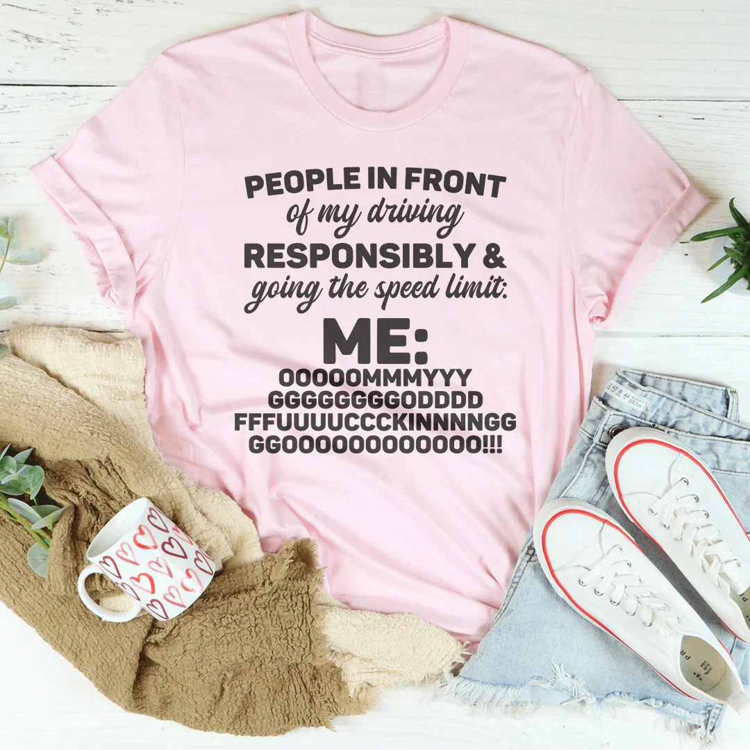 Speed Limit Tee Pink / S Peachy Sunday T-Shirt