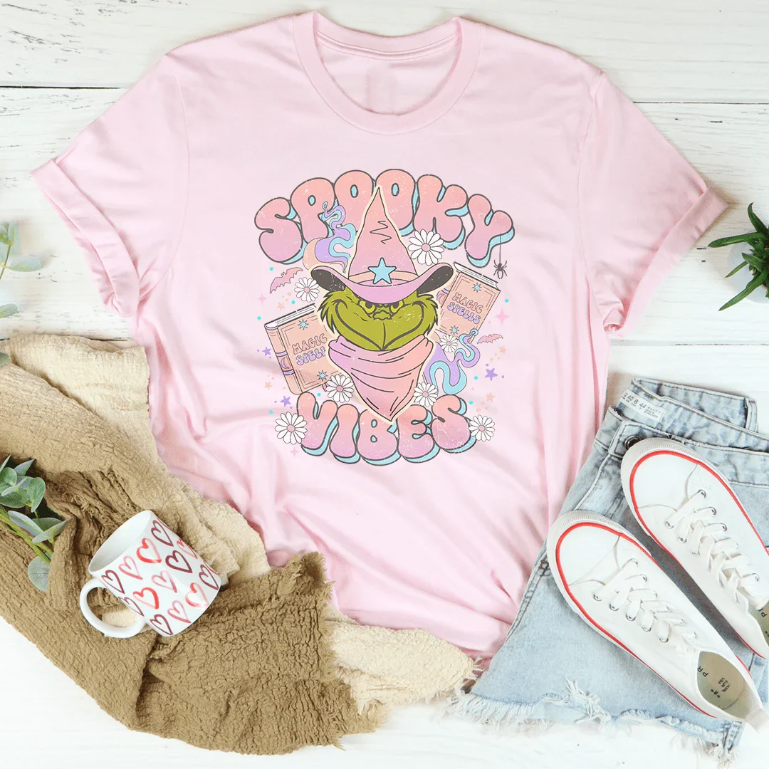Spooky Vibes Tee Pink / S Printify T-Shirt T-Shirt