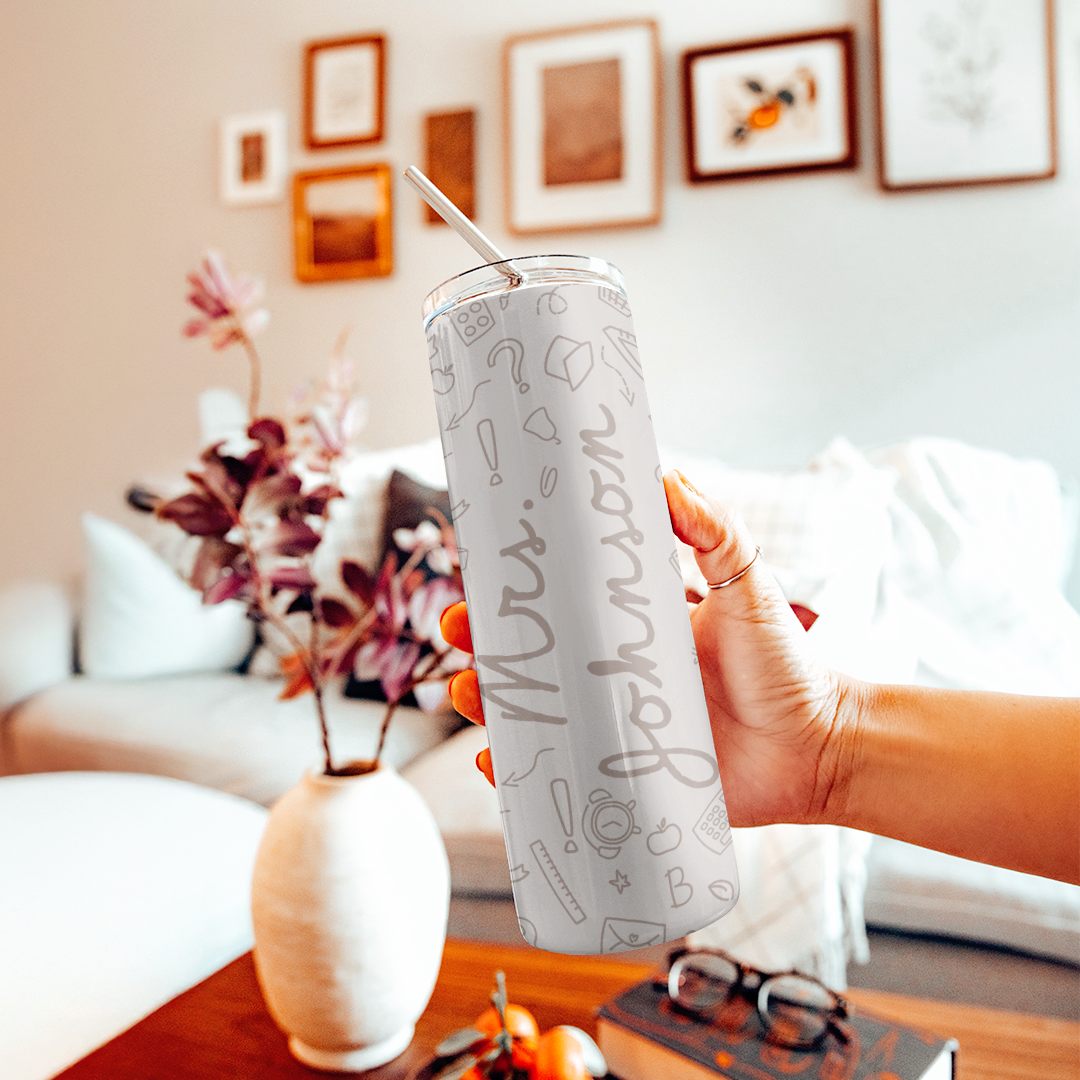 Personalized Teacher Tumbler
