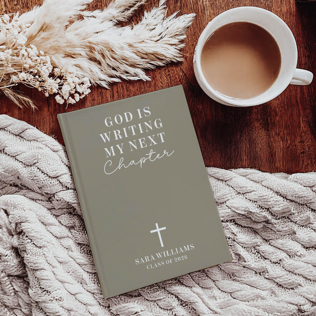 Personalized God Is Writing My Next Chapter Journal
