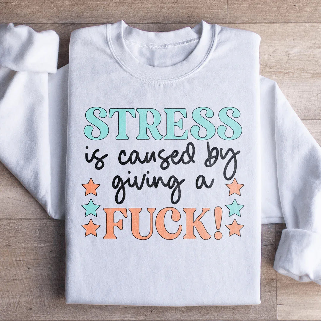 Stress Sweatshirt Peachy Sunday T-Shirt