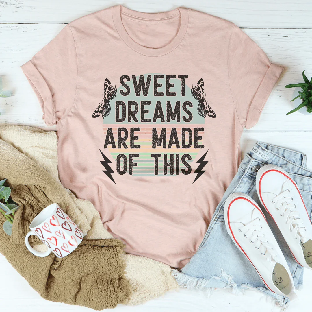 Sweet Dreams Are Made Of This Tee Heather Prism Peach / S Peachy Sunday T-Shirt