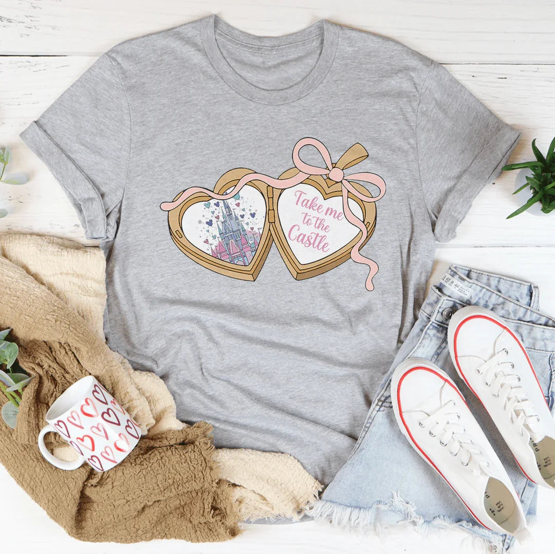 Take Me To The Castle Tee Athletic Heather / S Peachy Sunday T-Shirt