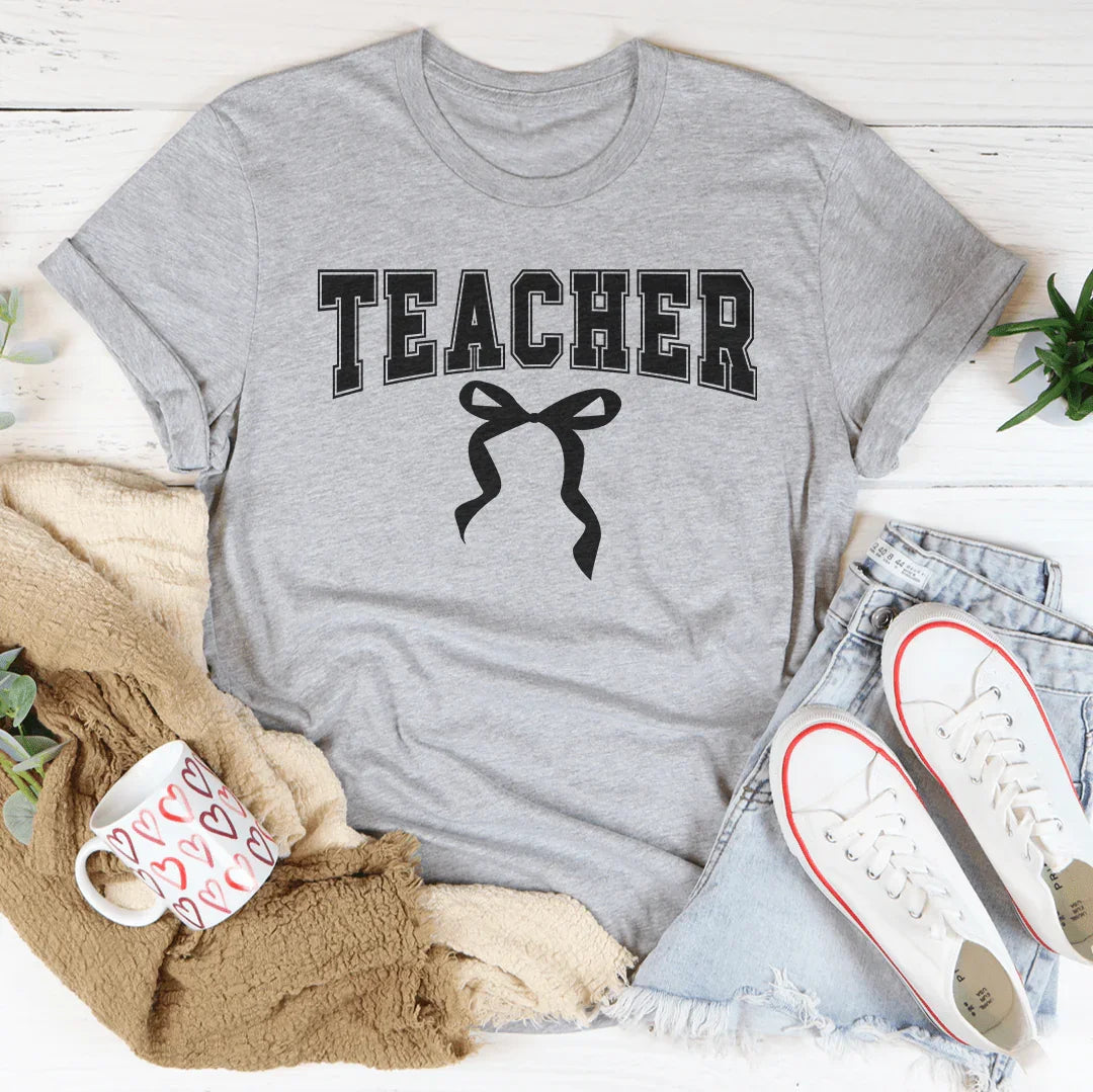Teacher Tee Athletic Heather / S Peachy Sunday T-Shirt