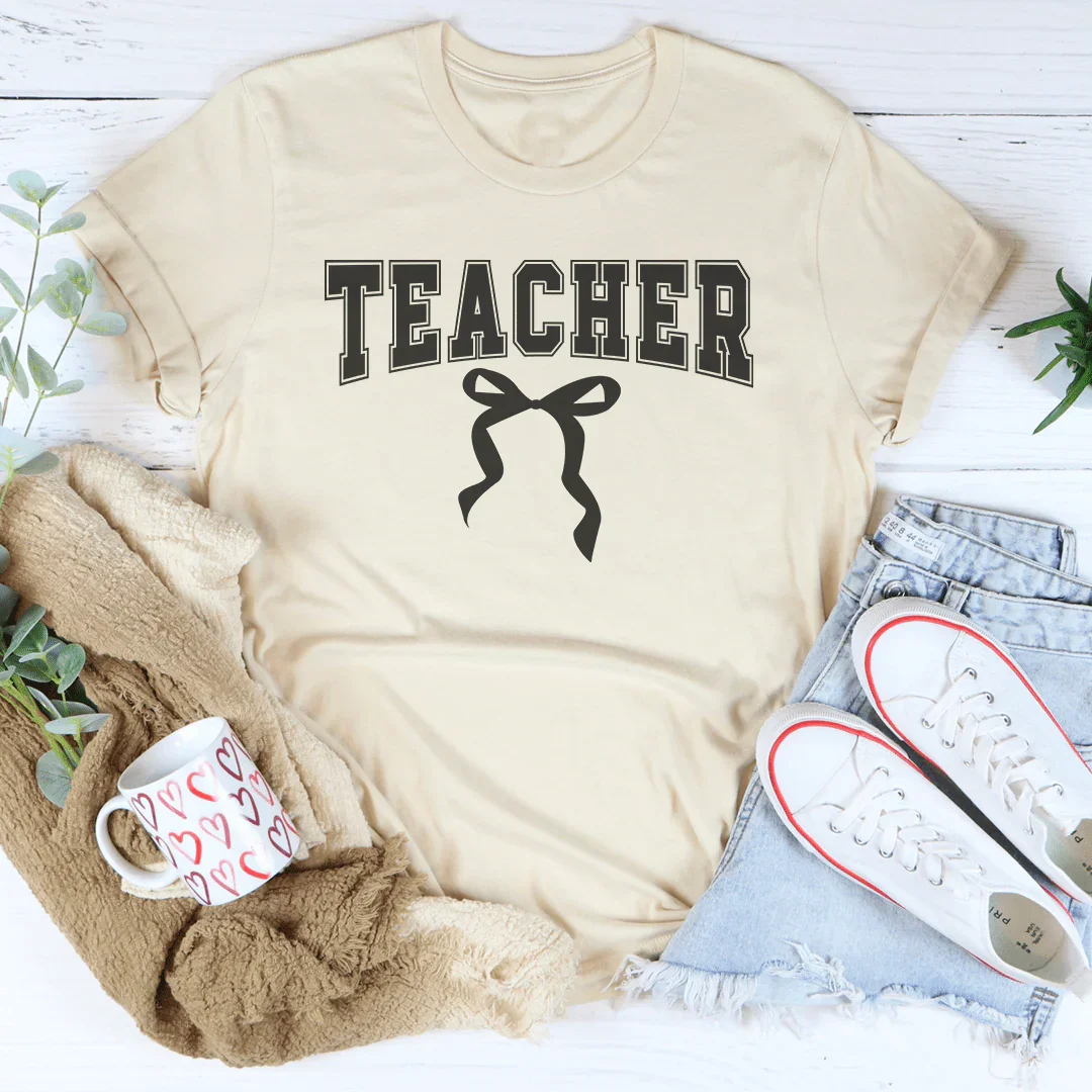 Teacher Tee Soft Cream / S Peachy Sunday T-Shirt