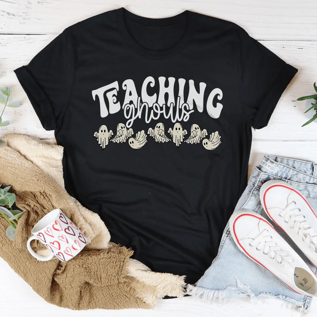 Teaching Ghouls Tee Black Heather / S Peachy Sunday T-Shirt