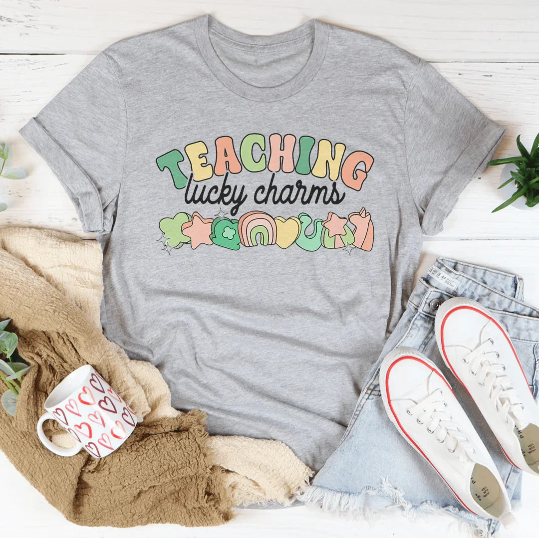 Teaching Lucky Charms Tee Athletic Heather / S Peachy Sunday T-Shirt
