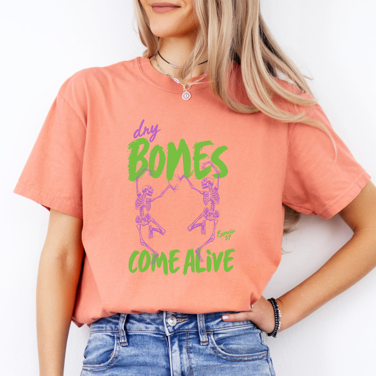T-shirt « Les os se raniment » – verset biblique