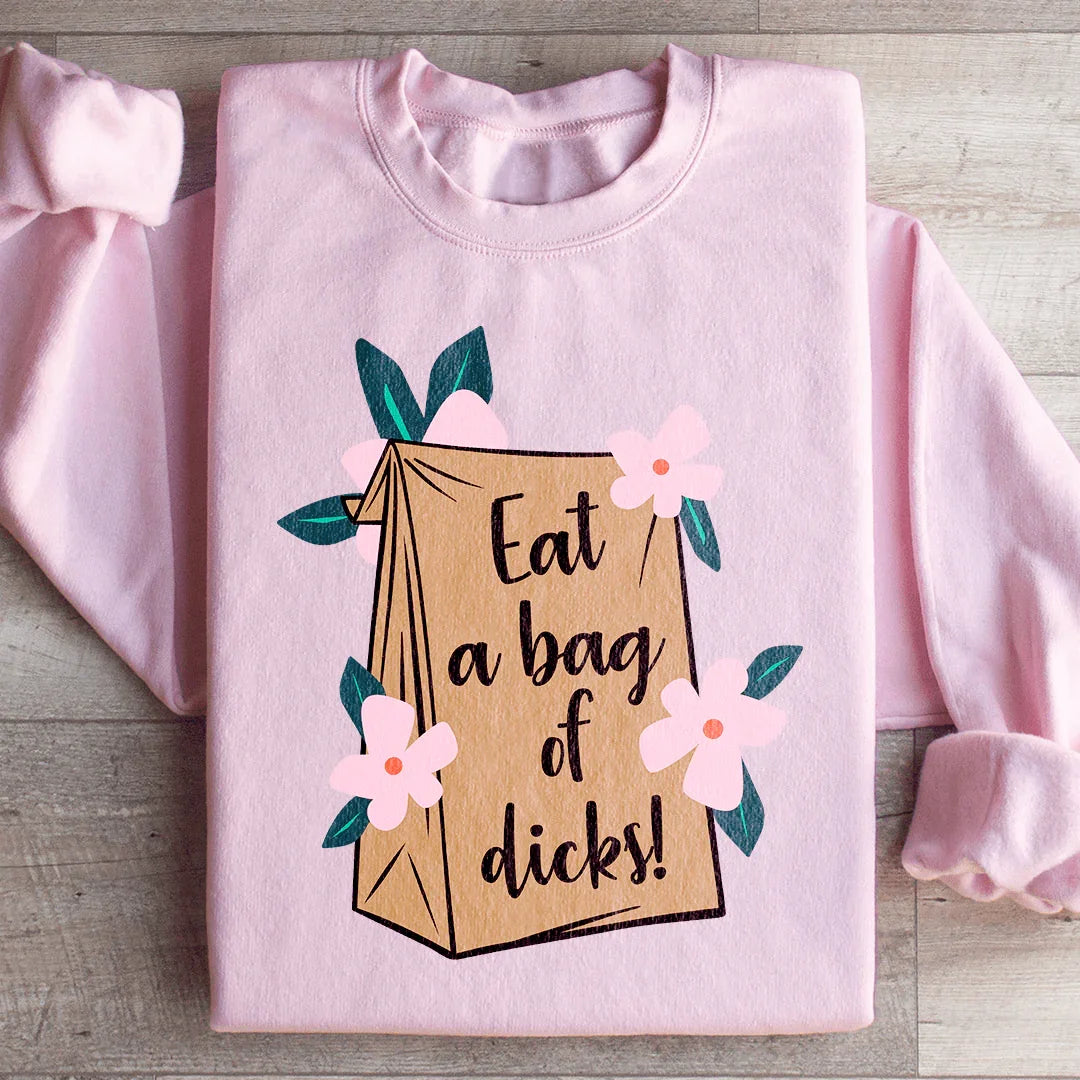 The Bag Sweatshirt Light Pink / S Peachy Sunday T-Shirt