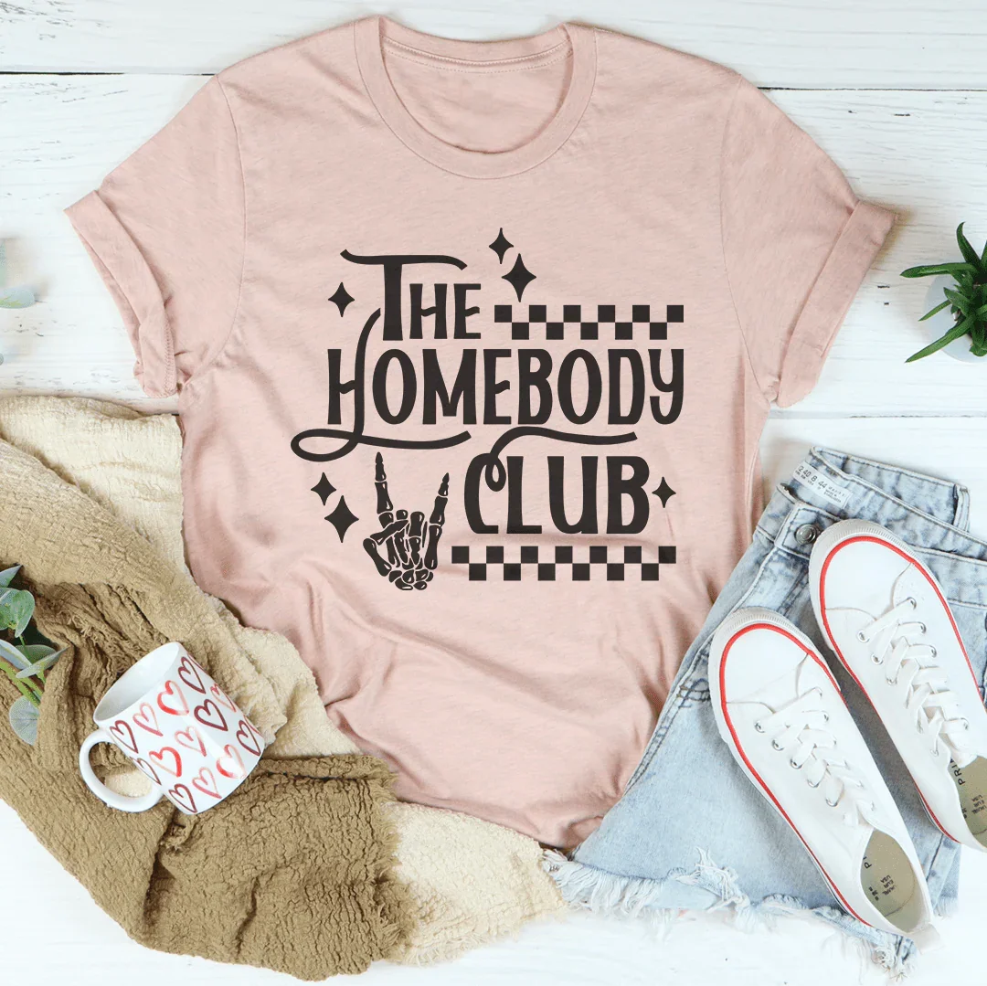 The Homebody Club Tee Heather Prism Peach / S Peachy Sunday T-Shirt