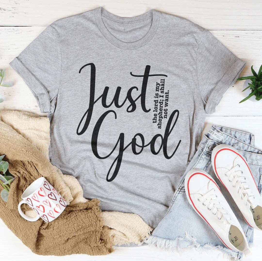 The Lord Is My Shepherd Tee Athletic Heather / S Peachy Sunday T-Shirt