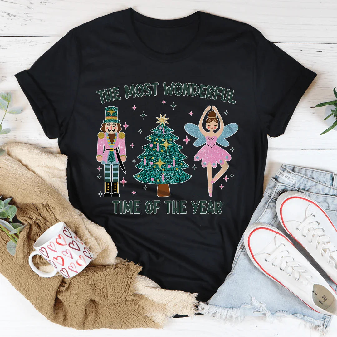 The Most Wonderful Time Of Year Tee Peachy Sunday T-Shirt
