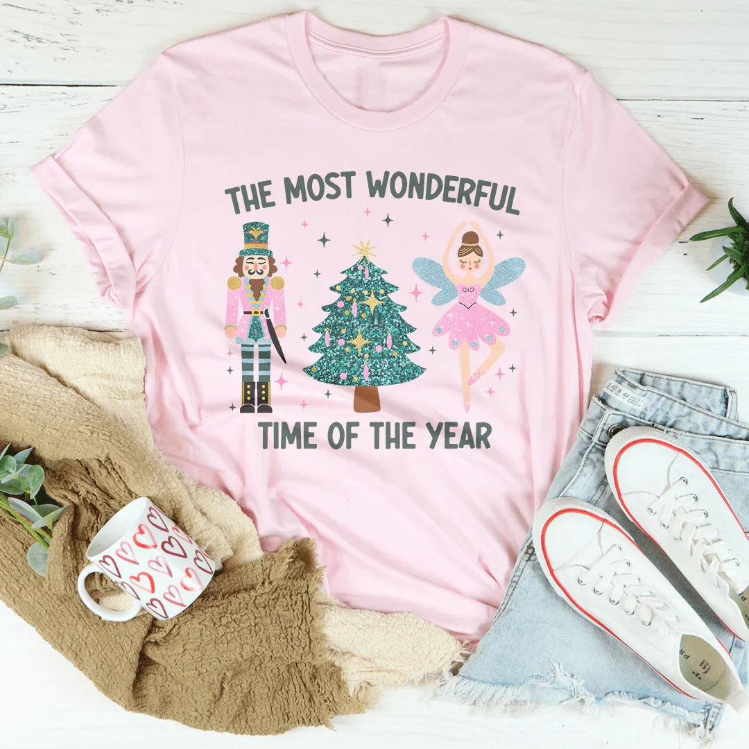 The Most Wonderful Time Of Year Tee Peachy Sunday T-Shirt