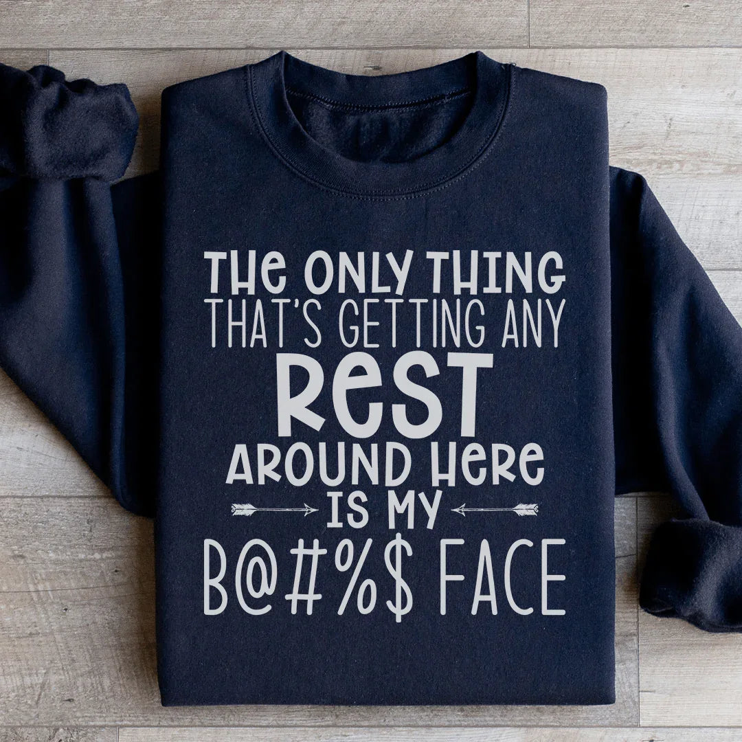The Only Thing That Sweatshirt Black / S Peachy Sunday T-Shirt