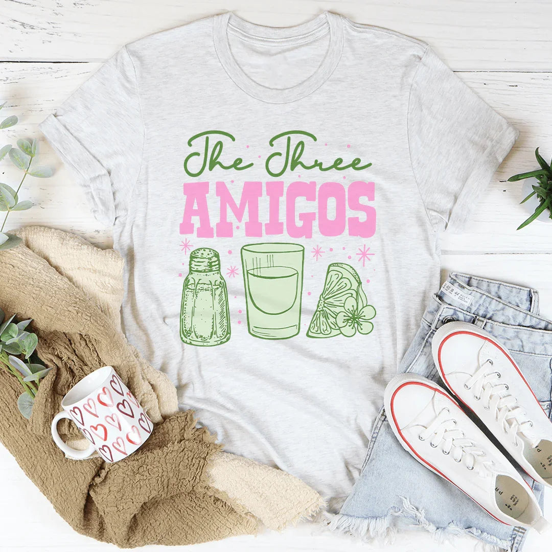 The Three Amigos Tee Ash / S Printify T-Shirt T-Shirt