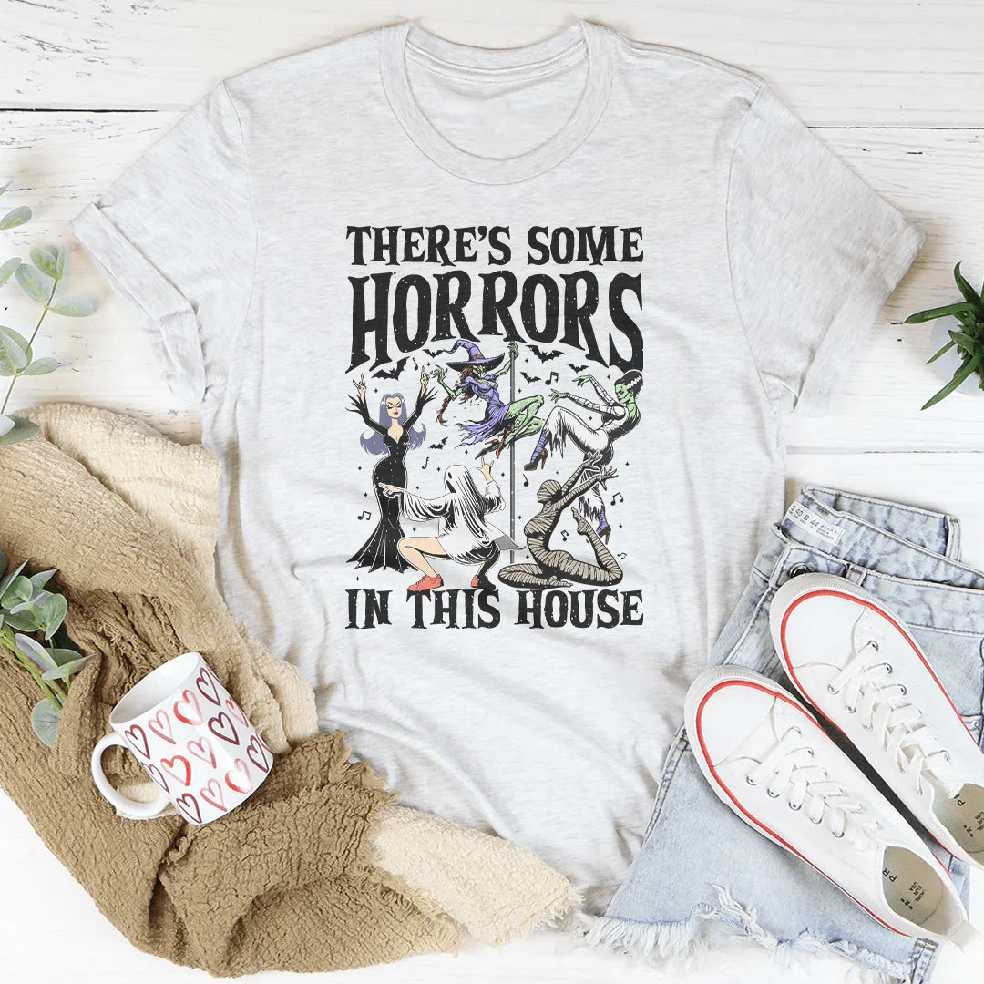 There's Some Horrors In This House Tee Ash / S Peachy Sunday T-Shirt