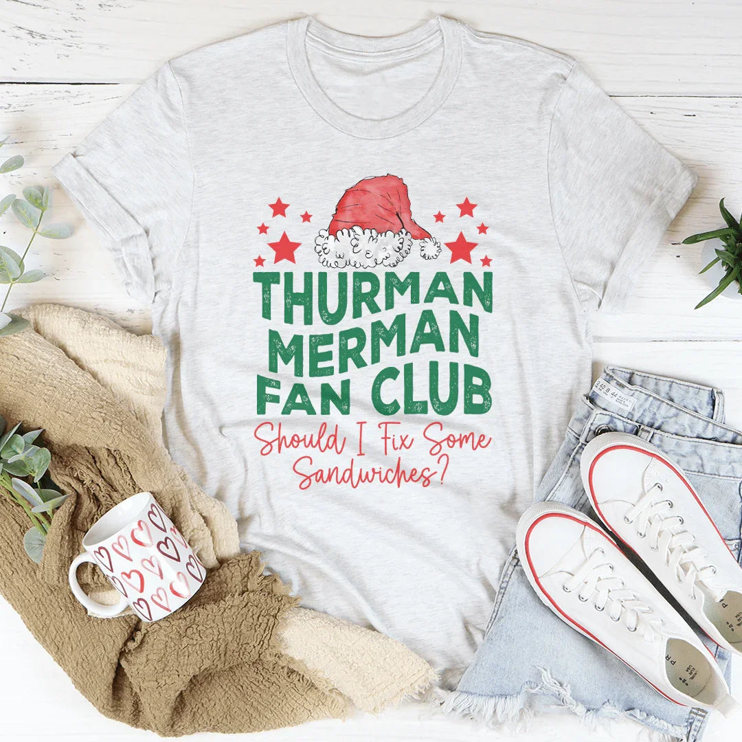 Thurman Merman Fan Club Tee Ash / S Peachy Sunday T-Shirt